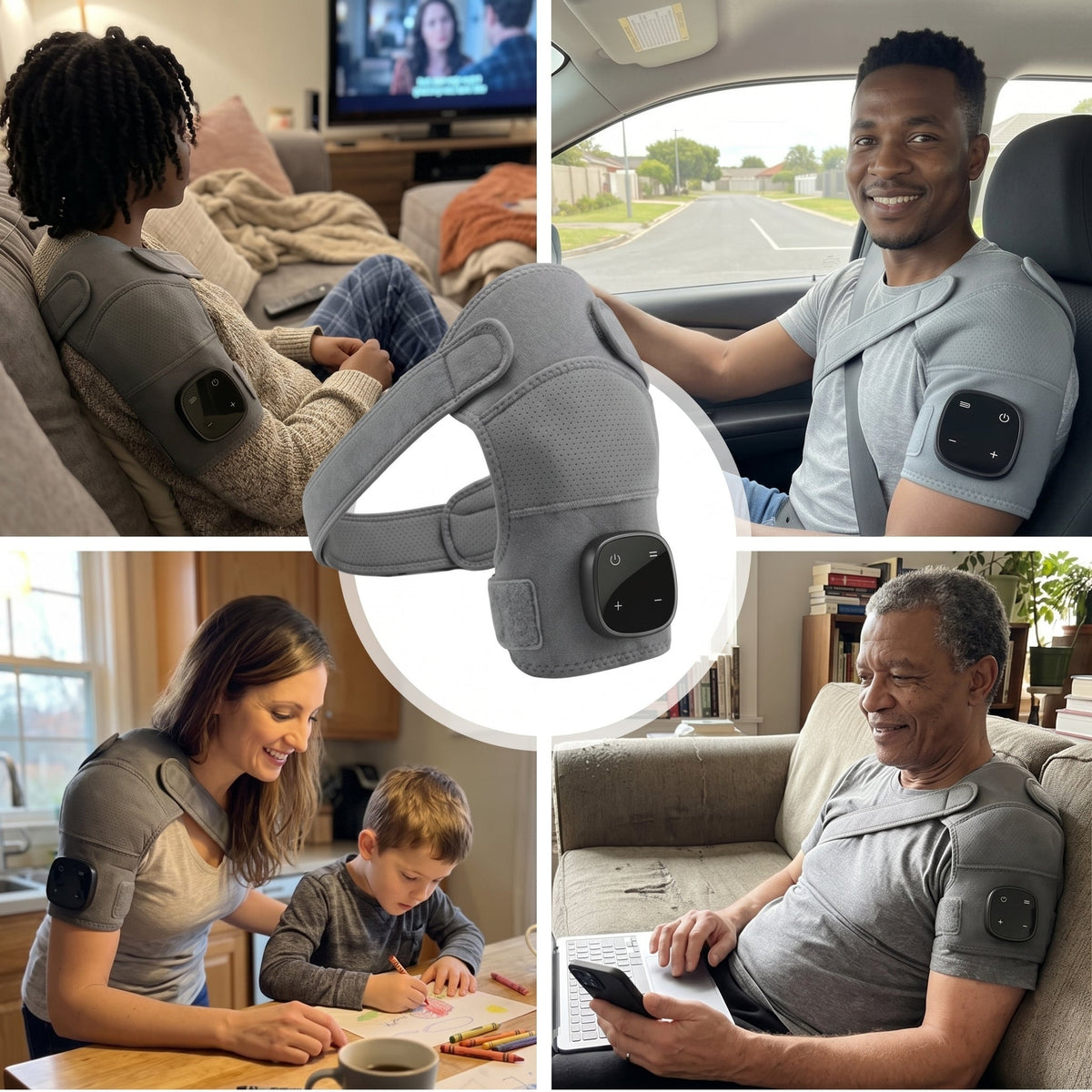 Axivon™ Triple Therapy Shoulder Massager